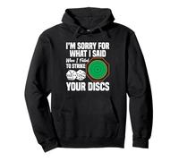 Board Game Lover Discs Enthusiast I´m Sorry Crokinole Pullover Hoodie