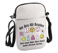 Board Game Lover Gift Besties Board Games Cossbody Bag Board Game Night Gift, We Are All Besties C Bag