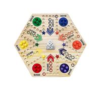 Board Game Ludo 4 Person 6 Person Track Board Party Game Wooden Game