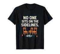 Board Game Night Graphic - No One Sits On The Sidelines T-Shirt