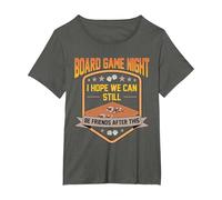 Board Game Night I Hope We Can Still Be Friends After This T-Shirt, Women's Plus, Asphalt Grey, 6X