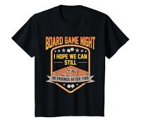 Board Game Night I Hope We Can Still Be Friends After This T-Shirt, Youth, Black, 3T