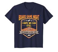 Board Game Night I Hope We Can Still Be Friends After This T-Shirt, Youth, Navy Blue, Medium