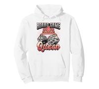 Board Game Queen Dice Tabletop Board Game Player Pullover Hoodie