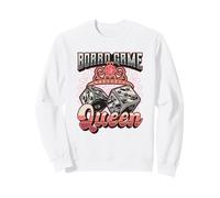 Board Game Queen Dice Tabletop Board Game Player Sweatshirt