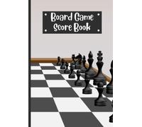 Board Game Score Book: Perfect for Competitive Gamers to Keep Track of Scores