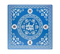 Board Game Table Mat - Large Mahjong Surfaces, Card Play Mat | Foldable Non Slip Felt Top, Smooth Playing Area Design, Lightweight Game Accessory For Tile Matches, Indoor Parties And Casual Evenings