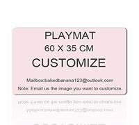 Board Game TCG Custom Playmat Customize Mousepad Size (23.6X13.8in / 60X35cm) + Free Waterproof Bag Table Mats Compatible for Digimon MTG OCG TCG Playmats (6)