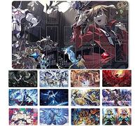 Board Game TCG Play Mats + Gift Free Bag + with Card Zones, YGO Card Game Table Mat Size 60 x 35 cm Mouse Pad Compatible with Trading Card Game Mat (3494233)