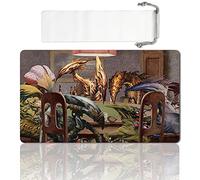 Board Game TCG Playmat Table Mats Games Size 60X35 cm Mousepad Compatible for MTG RPG CCG Trading Card Game Play mats (SLIVERS-Playing-Poker)