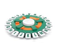 Board Game, Words Storm Game, Fast Family Word Game, Quick Games, Puzzle Game Learning Games for 2-8 Players (Yellow-Green)