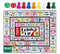 Board Games, Board Games for Adults, Rubber Mat Board Game, Funny Party Interactive for Game Night, Birthday, Family Play or Any Occasion, Age 21+, 2-8 Players