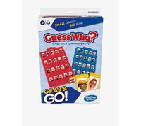 Hasbro Gaming Guess Who? Grab and Go Game, Travel Games for Kids, Portable 2 Player Game, Ages 6+