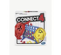 Official Hasbro Games Connect 4 Game (2025 Edition) | All-in-1 Storage, Carrying Case, Score Tracker | Ages 6+ | 2 Players | Family Games for Children - English Version