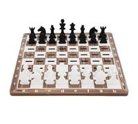 Board Games Card Playing Folding Chess Set Educational Toy Portable Travel Board Game for Adults Gifts for Men Women Two Sizes(Large)