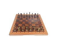 Board Games Chess Board Set for Adults & Kids Wooden Folding Chess Boards, Handcrafted Portable Travel Chess Game Chess Sets
