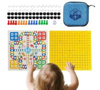 Board Games Family,Strategy Table Games for Kids - Interactive Learning Educational Toy for Gatherings Vacation Travel Airplane Home Road Trip