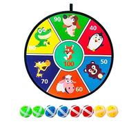Board Games for Kids 3-5 Years Old Animals Children's Sticky Da-rt Cloth Casual Boy And Girl Throwing Toy Cubes for Kids Build (as show, One Size)