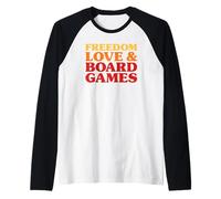 Board Games I Love Board Games Funny Board Games Raglan Baseball Tee