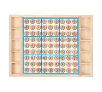 Board Games - Wooden Numbering Board Game | Bingo Games | Educational Interactive Toy With Multi-Level Difficulty | Home Schools Kindergarten Montess