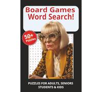Board Games Word Search: Word Searches with Easy to Read Print packed with 1320 words that cover an engaging and educational way to connect with the ... ... Holidays, and Travel or a perfect gift!