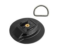 Board-Mount Camera Base, Surfboard Paddleboard Use, Compact Adhesive PVC Pad, Threaded Insert, Water Sports Video Surfboard Camera Mount Paddleboard Base Adhesive Pvc Threaded Insert Board Filming