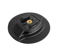 Board-Mount Camera Base, Surfboard Paddleboard Use, Compact Adhesive PVC Pad, Threaded Insert, Water Sports Video Surfboard Camera Mount Paddleboard Base Adhesive Pvc Threaded Insert Board Filming