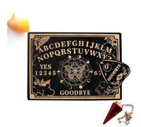 Board - Mystical Crystal Winder Necklace for Divination | Board Wirchsing Tilt Tool | Witchcraftt Altar Supplies Kit Ideal for Meditati