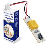 Board of LED Lighting for Fridge Freezer with Original Code 41041487 43009138 49030710 for Candy for Hoover - MONTERAL