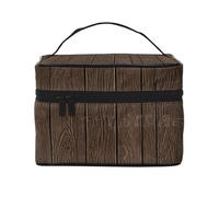Board -Print Waterproof Large Cosmetic Bag for Travel & Gym, Makeup Organizer with 4 Elastic Straps & Compartments,Premium Twill Fabric.