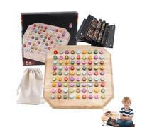 Board Puzzle - Logical Math Game | Educational Brain Training Challenge Set, Desktop Thinking Activity Toy designed adults students learning focus reasoning skills development entertainment