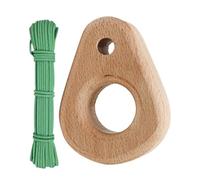 Board Rock Climbing - 5x7cm Rock Climbing Fingerboard, Convenient Carrying | Wood Lightweight Portable Gym Gear with Ergonomic Grip, Climb Trawler for Finger Strength Training
