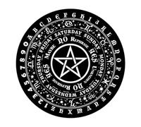 Board Set - Energy Board For Divination | Ṕendulum B́oard Pentagram Dowsing Witch P̀endulum B̀oard, Seance Decor, Holy Spirit B́̃ó, Witch Kits, Ẃitch Gift, Discover Paranormal