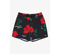Quiksilver Stretch Printed Volley 16´´ Swimming Shorts Black M Men