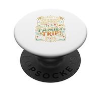 Board The Ship It's A Family Trip 2026 Tshirt Group Matching PopSockets Adhesive PopGrip