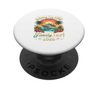 Board The Ship It's A Family Trip 2026 Tshirt Group Matching PopSockets Adhesive PopGrip