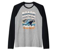 Board The Ship It's A Family Trip Cruise 2026 Raglan Baseball Tee
