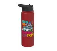 Board The Ship It's My 60th Birthday Trip Cruising Birthday Stainless Steel Insulated Water Bottle