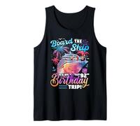 Board The Ship It's My 92nd Birthday Trip Cruise Matching Tank Top