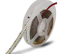 Boarda 16.4ft 240LEDs/m 12V Flexible SMD 2835 Nature White 4000K LED Strip,1200 Units SMD 2835 LEDs,for Holiday Party Stairway Home Decoration Cupboard (Nature White 4000K) (2835240WW)
