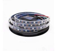 Boarda 5V WS2812B RGB 5050SMD Individually addressable LED Strip Light,16.4ft Programmable WS2812B 30 LEDs/m 150 Pixels IP67 Black PCB Dream DIY Projects Strip Lighting,5M 150LEDs IP67 Waterproof