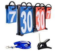 BOARDEE Scoring Board - Wearable & Attachable Manual Cornhole Scoreboard - Score Keeper for Beach Volleyball, Tennis, Ping Pong - Weatherproof Portable Scoreboard for Easy Scoring