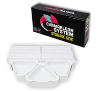 Boardgame Stuff - Set of 6 Modular Token Bowls with Card Holder & Storage Box - Board Game Accessories - Resource Bowls Board Games & Card Stands & Storage Box Board Games (White)