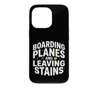 Boarding Planes And Leaving Stains Funny Travel Case for iPhone 13 Pro
