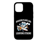 Boarding Planes And Leaving Stains Funny Travel Pun Case for iPhone 12/12 Pro