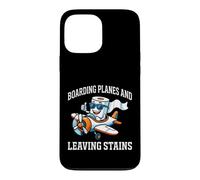 Boarding Planes And Leaving Stains Funny Travel Pun Case for iPhone 13 Pro Max