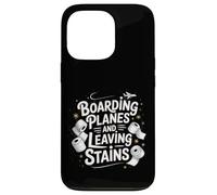 Boarding Planes Leaving Stains Funny Embarrassing Airport Case for iPhone 13 Pro