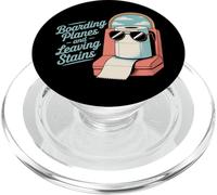 Boarding Planes Leaving Stains Funny Embarrassing Airport PopSockets PopGrip for MagSafe