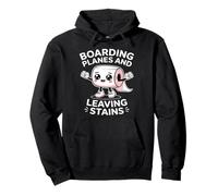 Boarding Planes Leaving Stains Funny Embarrassing Airport Pullover Hoodie