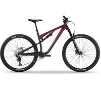 Boardman MTR 8.9 Mountain Bike 2026 - Trail Full Suspension MTB Red/Black